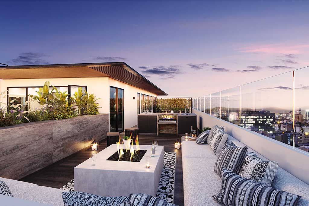 Zona de Parrilla - Renders 3D Interiores